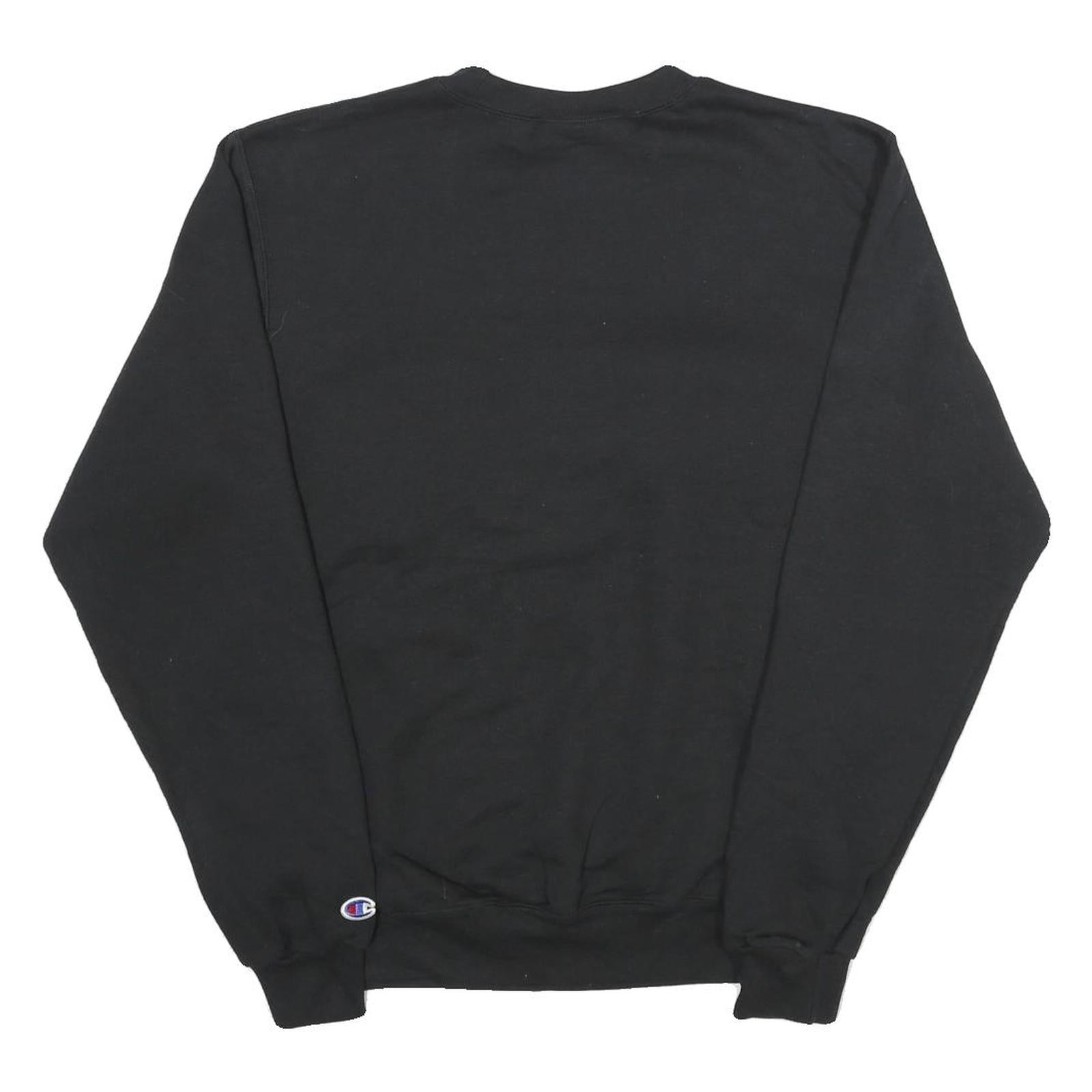 CHAMPION Mens Black Vanderbilt Commodores Crew Neck S Cotton Blend Sweatshirt