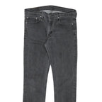 LEVI'S 511 Mens Slim Black Denim Medium W31 L29 Zip Closure Stylish Jeans