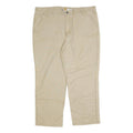 CARHARTT Mens Relaxed Fit Beige Cotton Blend Zip Trousers W42 L30 Workwear