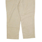 CARHARTT Mens Relaxed Fit Beige Cotton Blend Zip Trousers W42 L30 Workwear