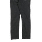 LEVI'S 522 Mens Slim Black Denim Regular W30 L30 Zip Jeans