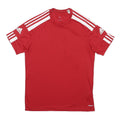 ADIDAS Mens Red Athletic T-Shirt L Short Sleeve Crew Neck Sports Training Gym