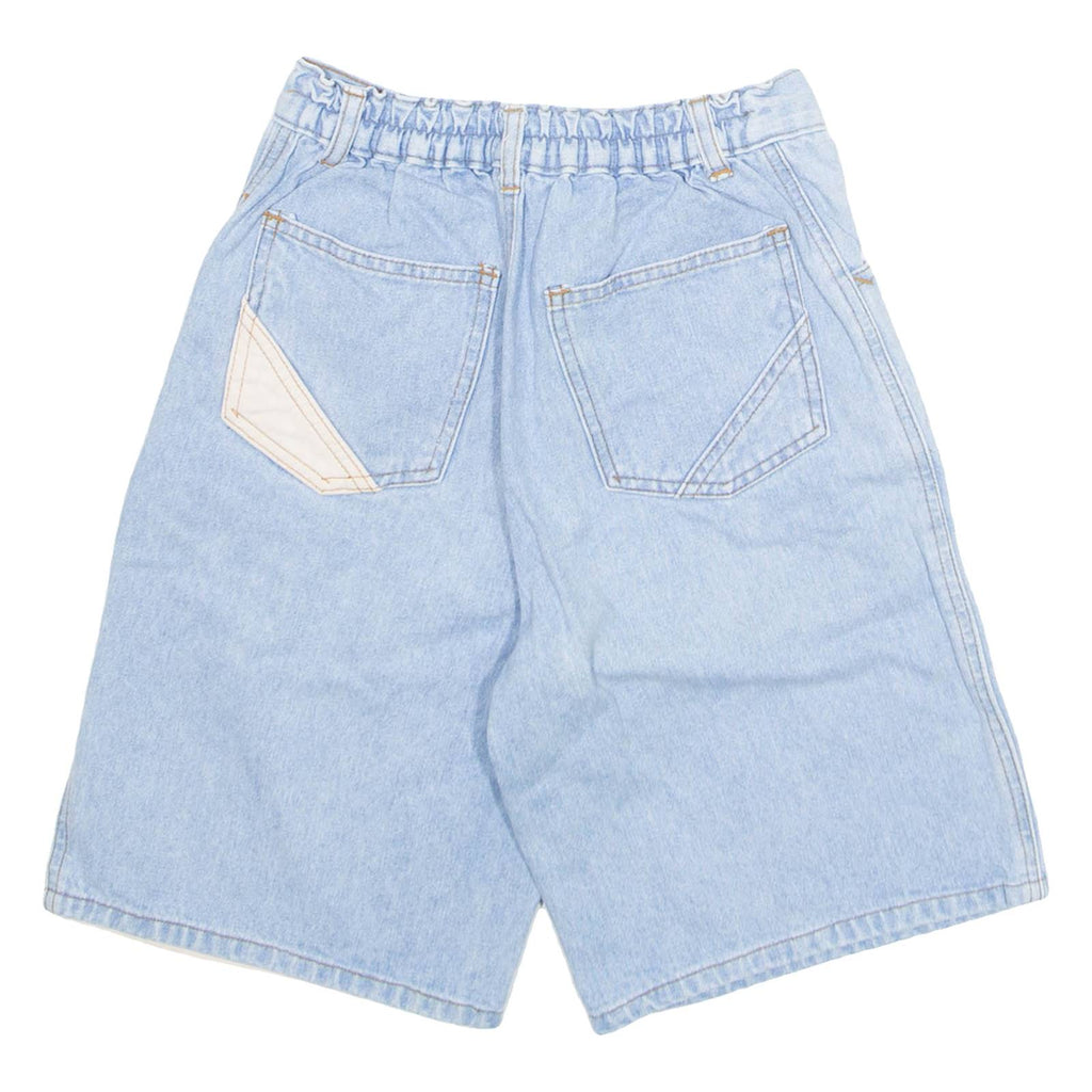 TEXSTAR Womens Denim Shorts Blue M W22