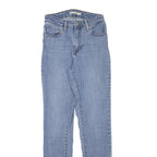 LEVI'S Womens Slim Blue Denim Light W24 L30 Cotton Blend Zip Jeans Skinny