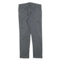 LEVI'S 502 Mens Jeans Grey Slim Slim Straight Denim Medium W30 L27 Zip Cotton