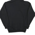 ADIDAS Womens Black Hoodie UK 6 Cotton Blend Pullover Logo Sweatshirt