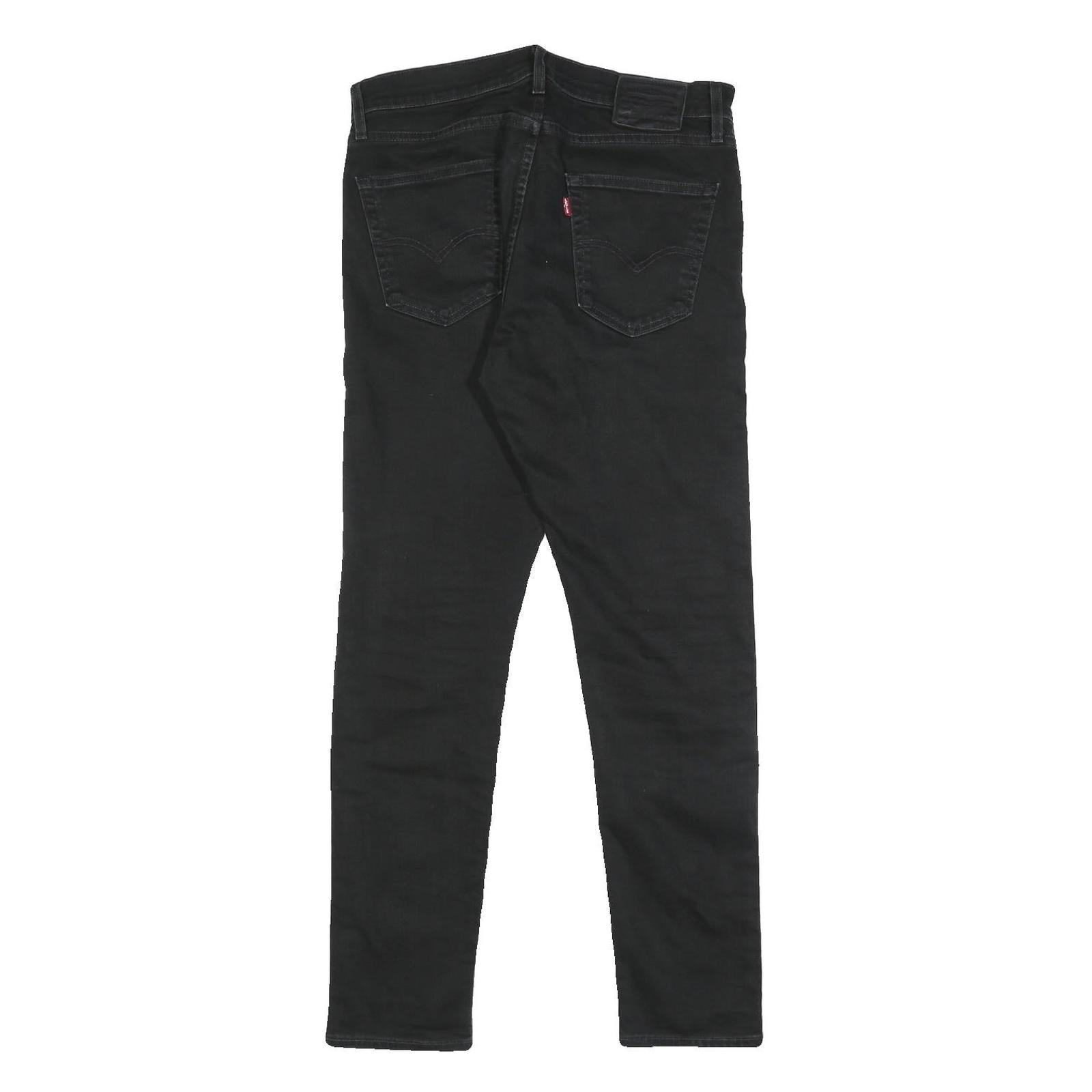 LEVI'S 512 Big E Mens Slim Skinny Denim Dark W33 L32 Stretch Cotton Blend Jeans