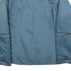 COLUMBIA Womens Blue Jacket L Polyester Blend Plain Zip Outdoor Warm