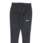 NIKE Womens Joggers Black L W26 L28 Slim Tapered Fit Athletic Sportswear