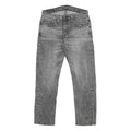 LEVI'S 502 Mens Jeans Grey Slim Straight Denim Medium W30 L30 Zip Closure