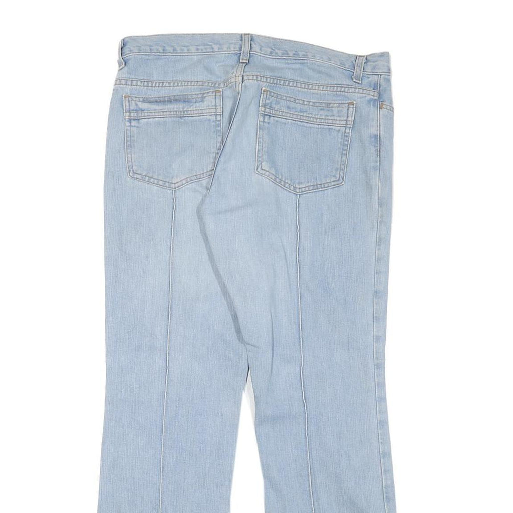 GAP Womens Relaxed Light Blue Denim Jeans W34 L29 Relaxed Fit Zip Closure