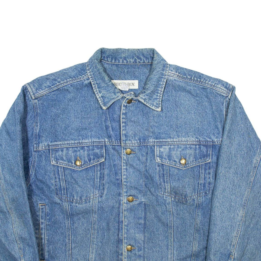 BUGGLE BOY Mens Denim Jacket Blue XL