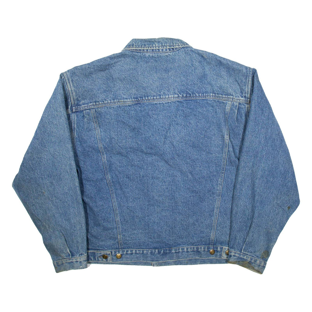 BUGGLE BOY Mens Denim Jacket Blue XL