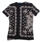 ADIDAS Womens T-Shirt Black UK 8