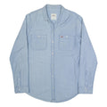 HOLLISTER Womens Plain Shirt Blue Long Sleeve L