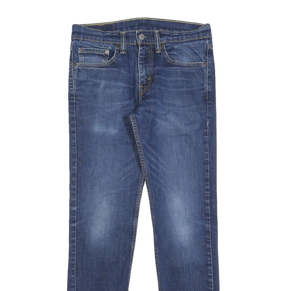 LEVI'S 511 Slim Mens Jeans Blue Denim Slim Skinny Cotton Blend W31 L32 Classic