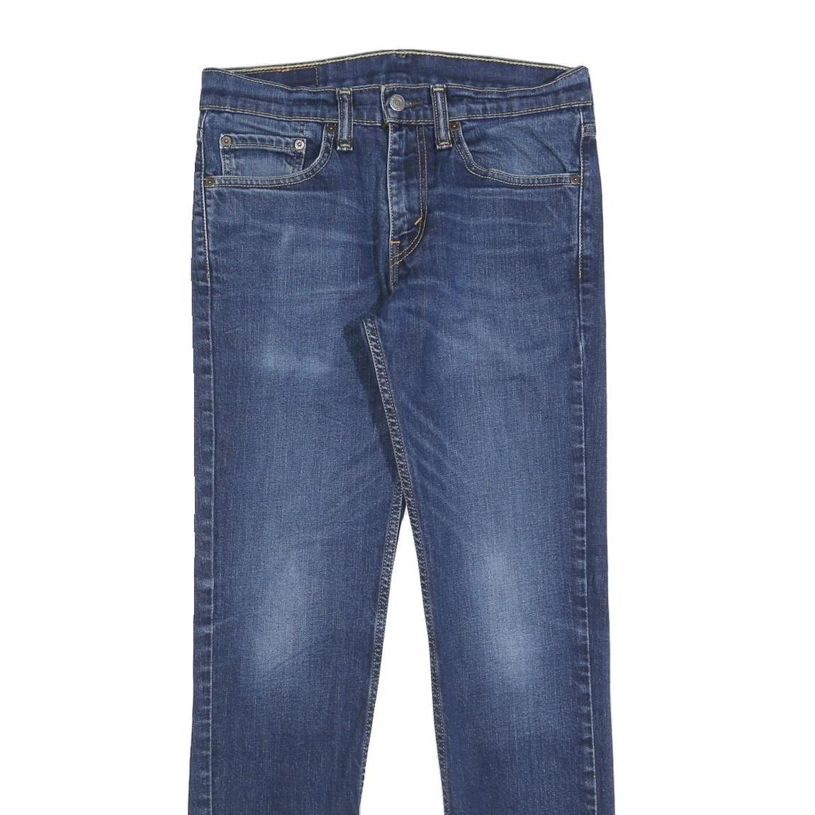 LEVI'S 511 Slim Mens Jeans Blue Denim Slim Skinny Cotton Blend W31 L32 Classic