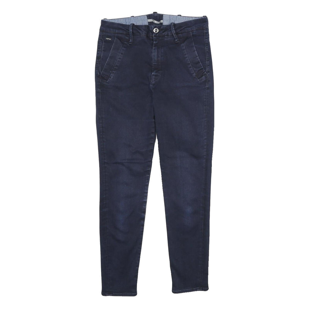 G-STAR Womens Jeans Blue Regular Skinny Denim Medium W28 L26 Stylish Casual