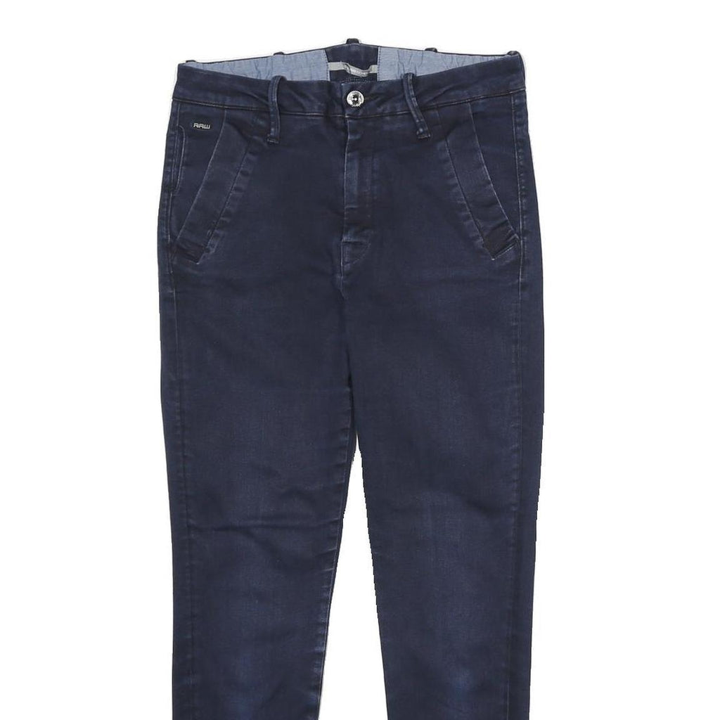 G-STAR Womens Jeans Blue Regular Skinny Denim Medium W28 L26 Stylish Casual