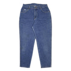 LEE Womens Jeans Blue Relaxed Straight Denim Medium W30 L27 Classic Fit Zip