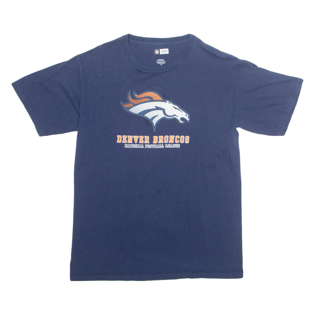 NFL Denver Broncos Mens T-Shirt Blue USA XL