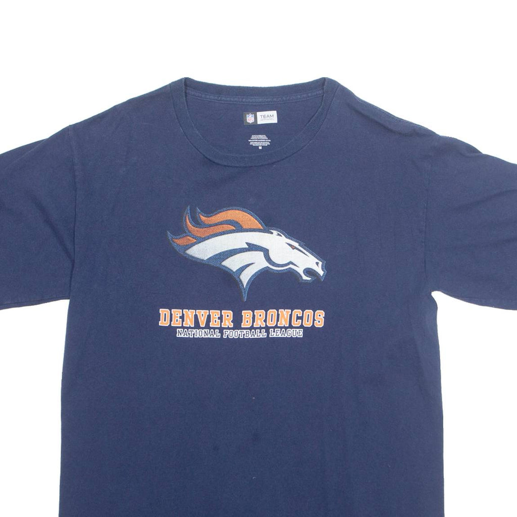 NFL Denver Broncos Mens T-Shirt Blue USA XL
