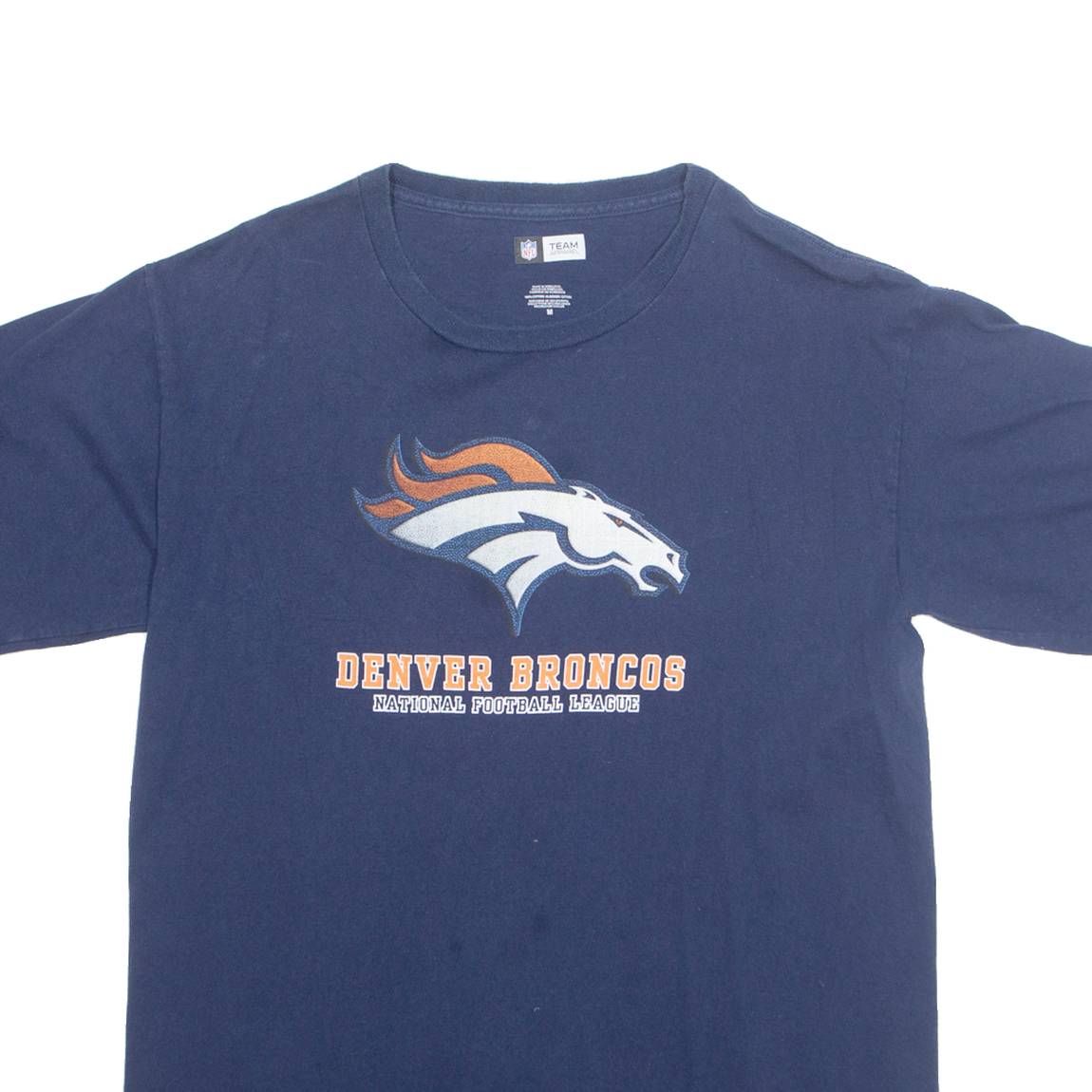 NFL Denver Broncos Mens T-Shirt Blue USA XL