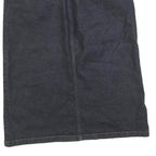 CALVIN KLEIN JEANS Womens Blue Denim Straight Knee Length Cotton Blend Skirt M