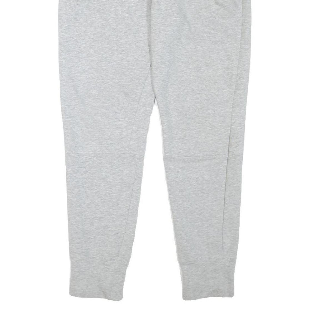 REEBOK Mens Joggers Grey Drawstring Slim Tapered S W28 L29 Cotton Blend