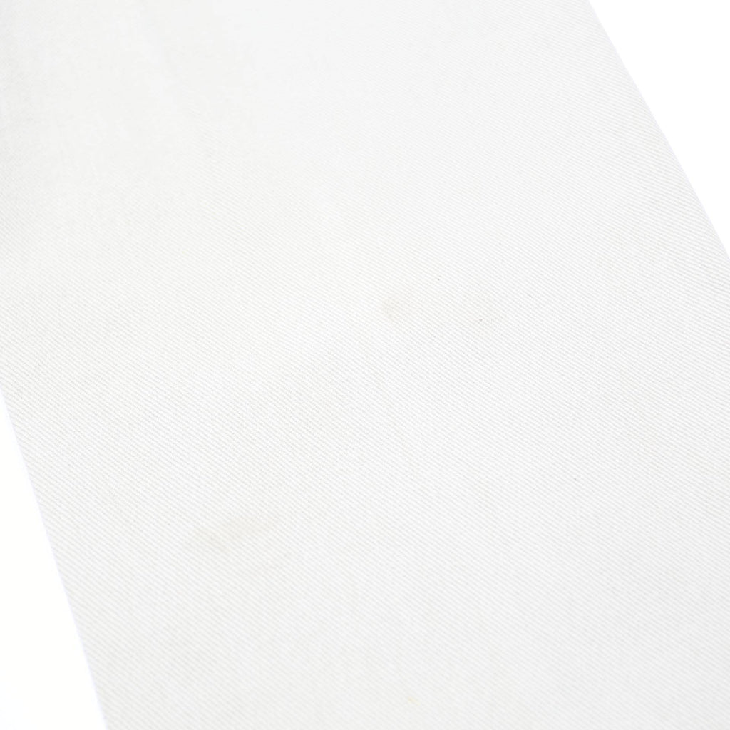 LL BEAN Womens Regular White Jeans Cotton Zip W24 L30 Classic Fit Casual