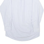 CINTAS Mens Light Blue Shirt L Button Down Collar Long Sleeve Cotton Blend