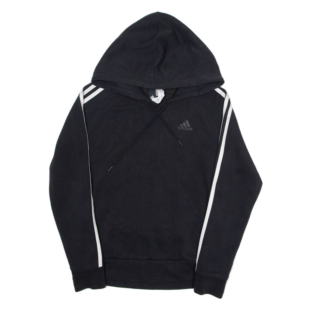 ADIDAS Womens Black Hoodie XS