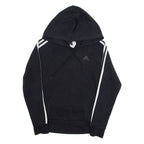 ADIDAS Womens Black Hoodie XS