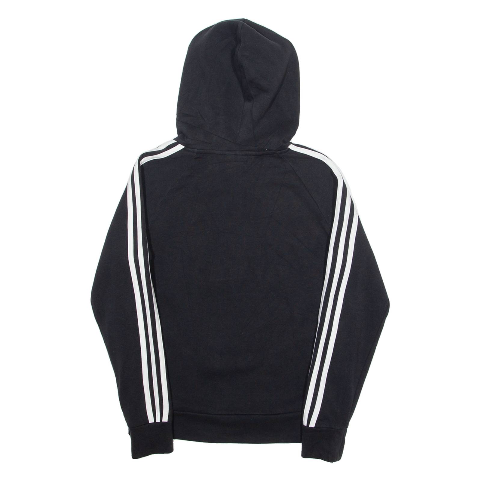 ADIDAS Womens Black Hoodie XS