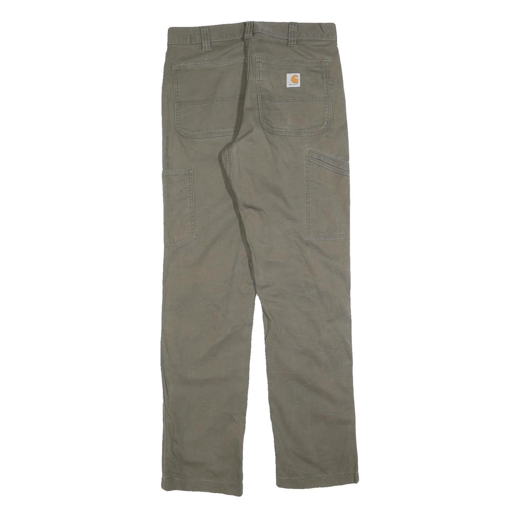 CARHARTT Mens Cotton Blend Relaxed Straight Fit Trousers W32 L34 Workwear