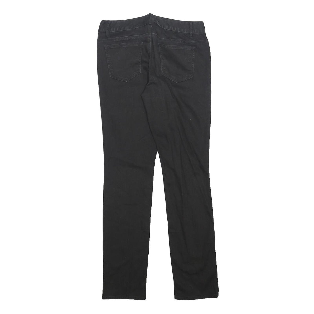 TOMMY HILFIGER Womens Slim Black Skinny Denim Jeans W30 L31 Stylish Zip Closure
