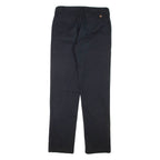 DICKIES Mens Trousers Black Regular Straight W30 L30