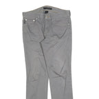 Calvin Klein Womens Slim Grey Denim Jeans Cotton Blend Zip W32 L30 Stylish Fit