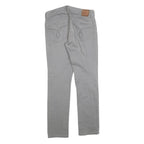 Calvin Klein Womens Slim Grey Denim Jeans Cotton Blend Zip W32 L30 Stylish Fit