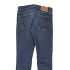 LEVI'S Mens Slim Blue Denim Medium Wash Jeans W30 L29 Zip Closure Casual Wear