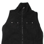 CHAPS Womens Fleece Gilet Black XL