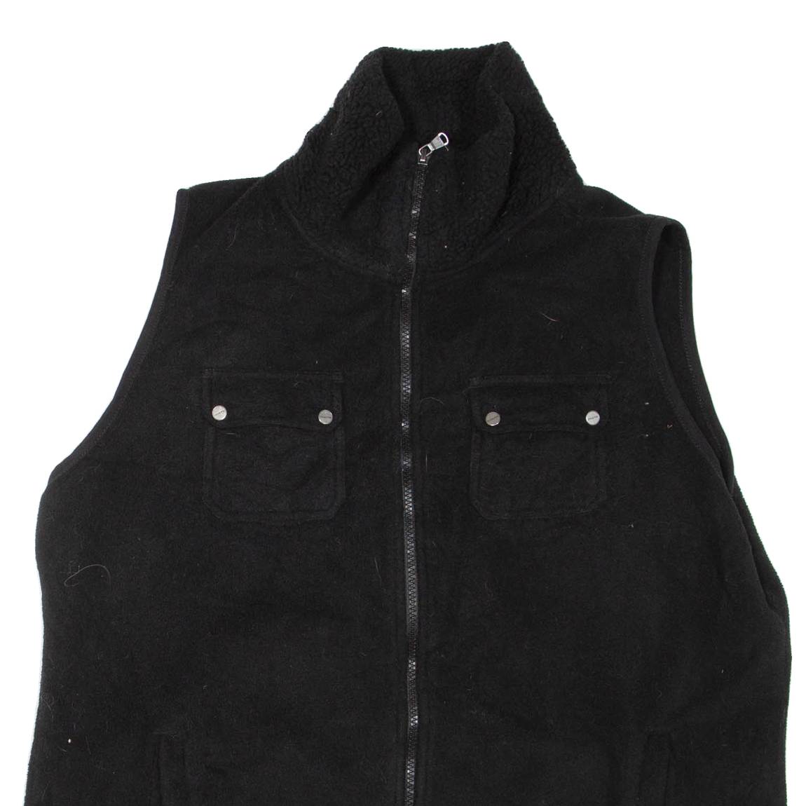 CHAPS Womens Fleece Gilet Black XL