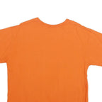 MAJESTIC Mens Orange San Francisco Baseball Graphic T-Shirt L Short Sleeve Crew