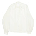 JULIETTA Womens Shirt White Long Sleeve M