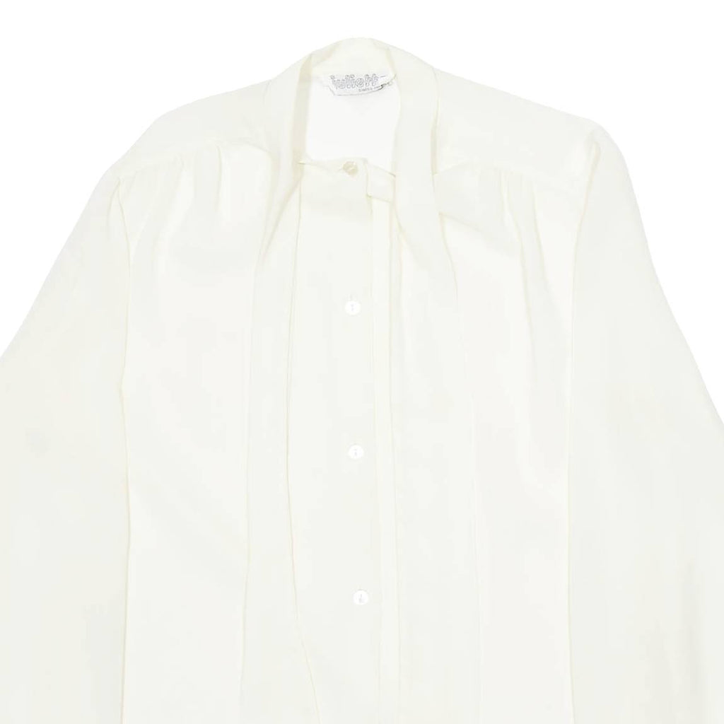 JULIETTA Womens Shirt White Long Sleeve M