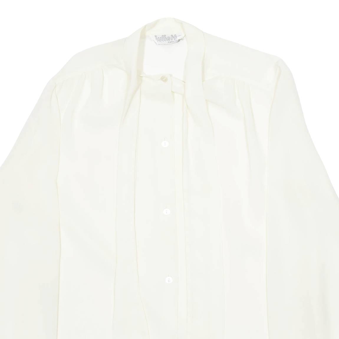 JULIETTA Womens Shirt White Long Sleeve M