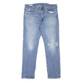 LEVI'S BIG E Distressed Mens Jeans Blue Slim Tapered Stone Wash W34 L30