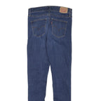 LEVI'S Womens Jeans Blue Slim Skinny Denim Medium W26 L28 Stylish Zip Closure