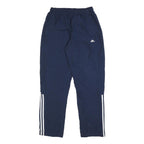ADIDAS Mens Joggers Navy Blue Slim Tapered M W26 L29 Classic Sportswear Bottoms