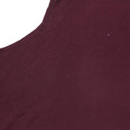 POLO RALPH LAUREN Mens Maroon Plain Jumper V-Neck Basic Knit 4XL Cotton Blend